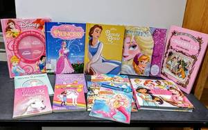 lot 28068 image: Lot of 14 Disney Princess, Barbie & Other Books