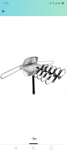 lot 28120 image: NEW ONN Motorized HD Outdoor TV Antenna with 150-Mile Range & Pole Mounting Kit - Model ONA18CH901