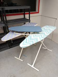lot 28157 image: Lot of 3 Ironing Boards