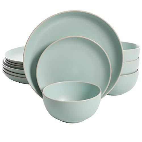 lot 2934 image: Gibson Home Rockaway Dinnerware Set