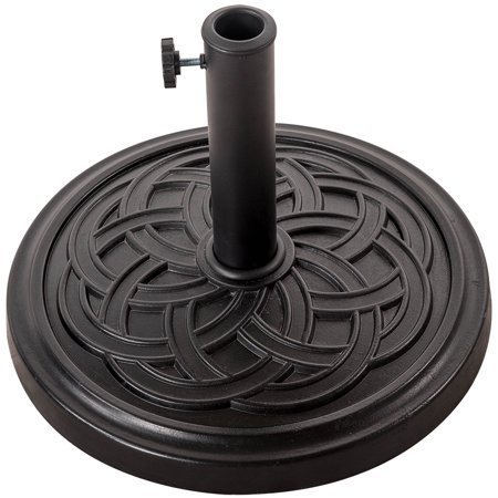 lot 3237 image: Sundale Outdoor Bliss Wicker Resin Patio Umbrella Base
