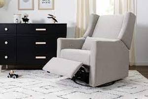 lot 3439 image: Babyletto Kiwi Glider Recliner