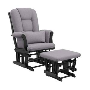 lot 3960 image: Storkcraft Swirl Tuscany Glider & Ottoman