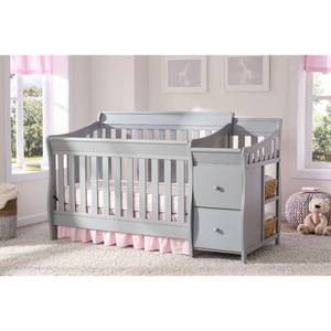 lot 3963 image: Delta Children Bentley S 4 in 1 Convertible Crib & Changer