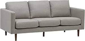 lot 3970 image: Rivet Revolve Modern Upholstered Sofa