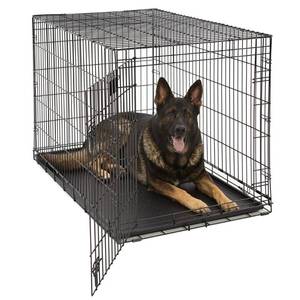 lot 4173 image: MidWest LifeStages Single Door Pet Crate