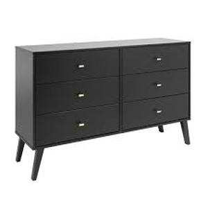 lot 4090 image: PREPAC 6 Drawer Chest