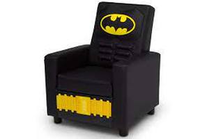 lot 4182 image: Delta Children Upholstered Batman Childs Chair