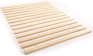 lot 3124 image: Heavy-Duty Solid Wood Bed Support Slats  Bunkie Board
