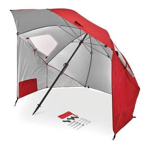 lot 3128 image: Sport-Brella Premiere Canopy Red - XL