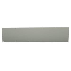 lot 3132 image: KICKPLATE SB8 X34 SAT NICKEL