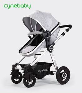 lot 3158 image: Infant Toddler Baby Stroller Carriage - Cynebaby Compact Pram Strollers Single Stroller (Gray)