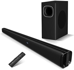 lot 3166 image: Phenol Sound Bar with ��DOLBY��, 2.1 CH TV Soundbar with Subwoofer Works with 4K&HD TVs (D2, 200W)