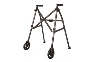 lot 3193 image: Able Life Space Saver Walker 4200-B Black Walnut