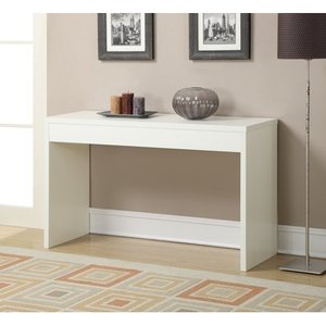 lot 3194 image: Convenience Concepts Northfield Hall Console Table, White