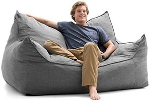 lot 3196 image: Big Joe Imperial Lounger, Fufton, Gray union