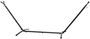 lot 3210 image: Heavy-Duty Hammock Stand, Includes Portable Carrying Case, Black