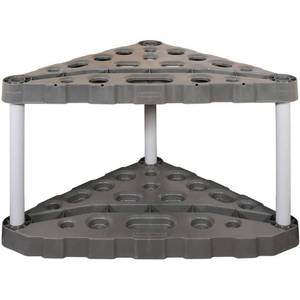 lot 3213 image: Rubbermaid Corner Tool Rack Tower
