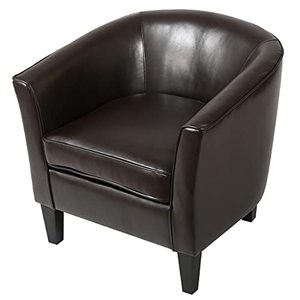 lot 3214 image: Christopher Knight Home Logan Club Chair, Brown