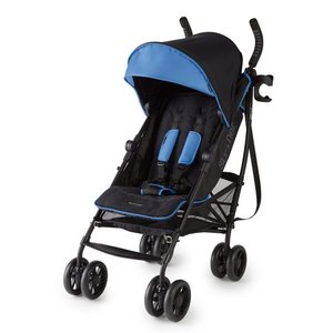 lot 5674 image: Summer Infant 3Dlite Umbrella Stroller, Two-Tone Blue