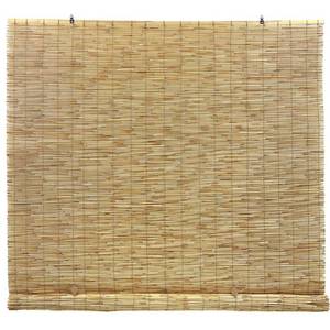 lot 5685 image: Radiance Peeled and Polished Reed Cord Free Roll-Up Shade, 48 x 72