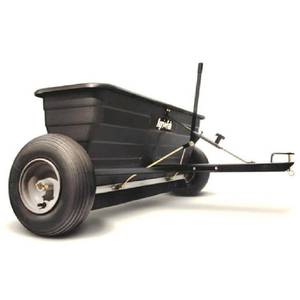 lot 5696 image: Agri-Fab, Inc. 175 lb. 42 Spread Width Drop Tow Behind Spreader Model #45-02884