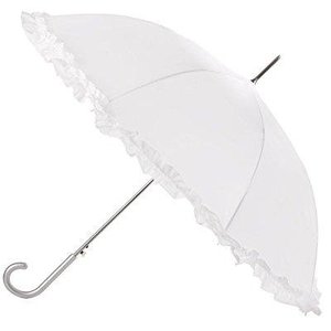 lot 5709 image: totes womens ruffle stick, white