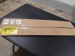 lot 5726 image: Prime-line Mp4754 Kick Plate 8 X 36-inches Satin Aluminum