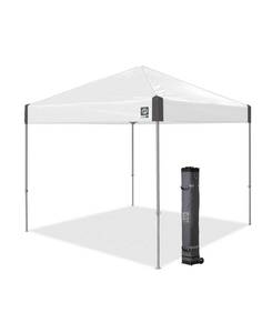 lot 5745 image: E-z Up Ambassador Instant Shelter Pop-Up Straight Leg Basic Canopy Tent
