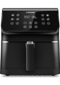 lot 1392 image: COSORI CP358-AF 5.8 Quart 2 in 1 XL Air Fryer w 10 Customizable Presets Black