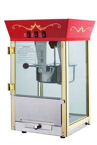 lot 1396 image: Great Northern Popcorn Red Antique Style Popcorn Popper Machine, 8 Ounce