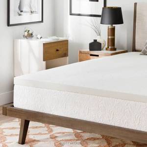 lot 1399 image: Weekender 2 Inch Ventilated Memory Foam Mattress Topper