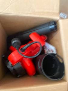 lot 1429 image: CRAFTSMAN Leaf Blower  Leaf Vacuum & Mulcher, 12-Amp, Corded (CMEBL7000)