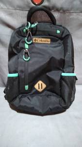 lot 1452 image: Columbia Backpack Black And Teal