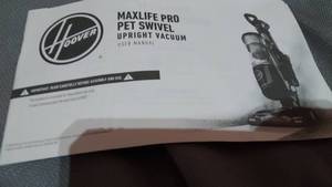 lot 1470 image: HOOVER Maxlife Pro Pet Swivel Upright Vaccum