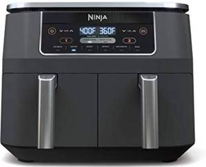 lot 1471 image: Ninja Foodi 2 Basket Air Fryer ADDZ