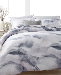 lot 1489 image: Calvin Klein Moonstone FullQueen Comforter Set Bedding