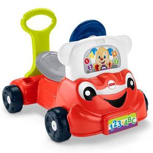 lot 2017 image: Fisher-Price - Laugh & Learn 3-in-1 Smart Car - Red