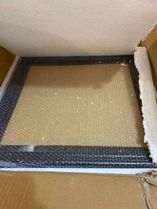 lot 2148 image: Shot Glass Display Case Wooden Cabinet Rack Holder Wall Mounted Black Shadow Box Loc...
