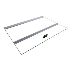 lot 2152 image: H2Pro Glass Canopy 2Piece Set for Marineland Perfecto 707590110 Gallon 48x18 Aquarium Fish Tank (Eachpiece Measure 22.68 x 16.93 x 0.16in)