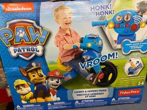 lot 2158 image: Paw Patrol Trike