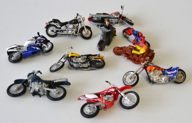 lot 1012 image: Toy Motorcycles