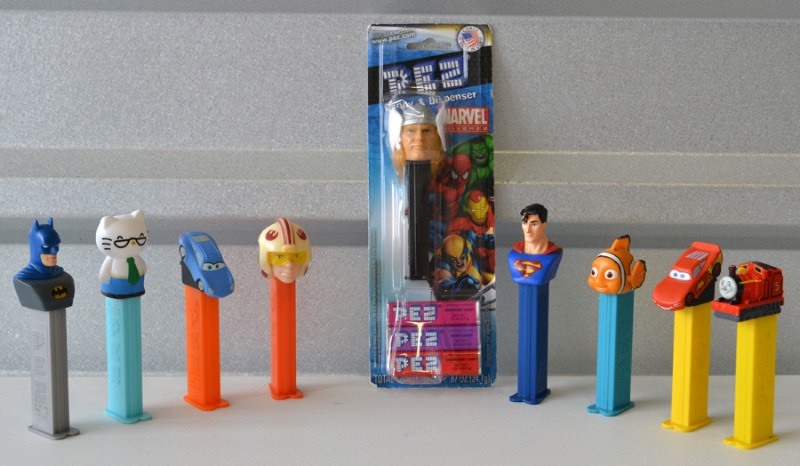 lot 1021 image: Pez Dispensers