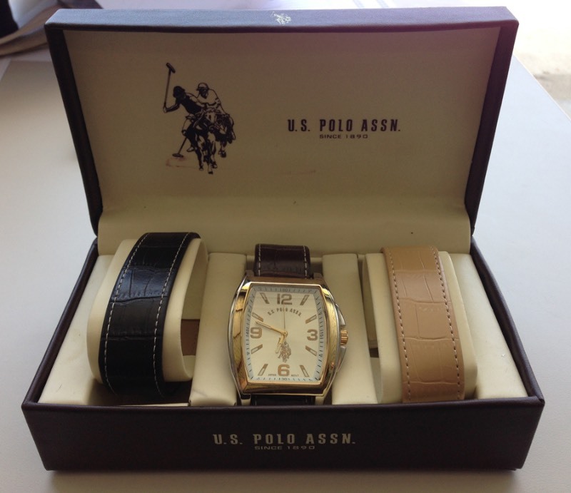 lot 1027 image: U.S. Polo Association Watch Set