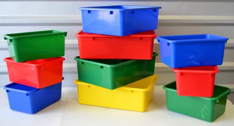 lot 1070 image: Kids Storage Bins