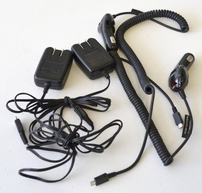 lot 1107 image: Blackberry Chargers