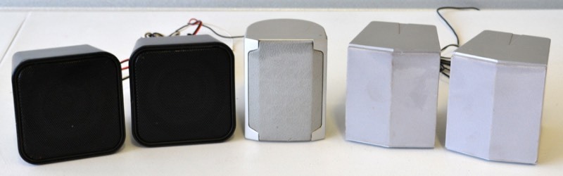 lot 1108 image: Surround Sound Speakers