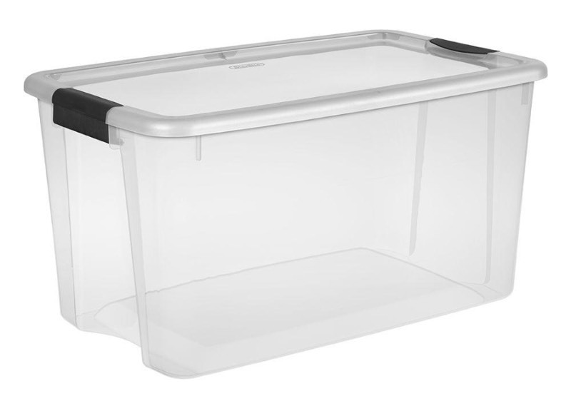 lot 5058 image: 1 - Sterilite 70 Qt. Ultra Storage Bin