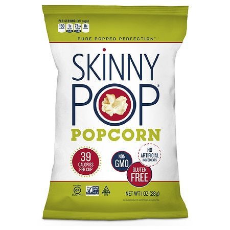 lot 40152 image: SKINNY POP POPCORN 12 -1 OZ BAGS