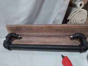 lot 2292 image: Rustic Wall Shelf